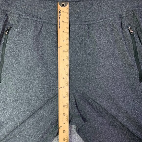 Lululemon Mens Gray Sweatpants Size L With Drawstring & Zipper Pockets - Picture 7 of 10